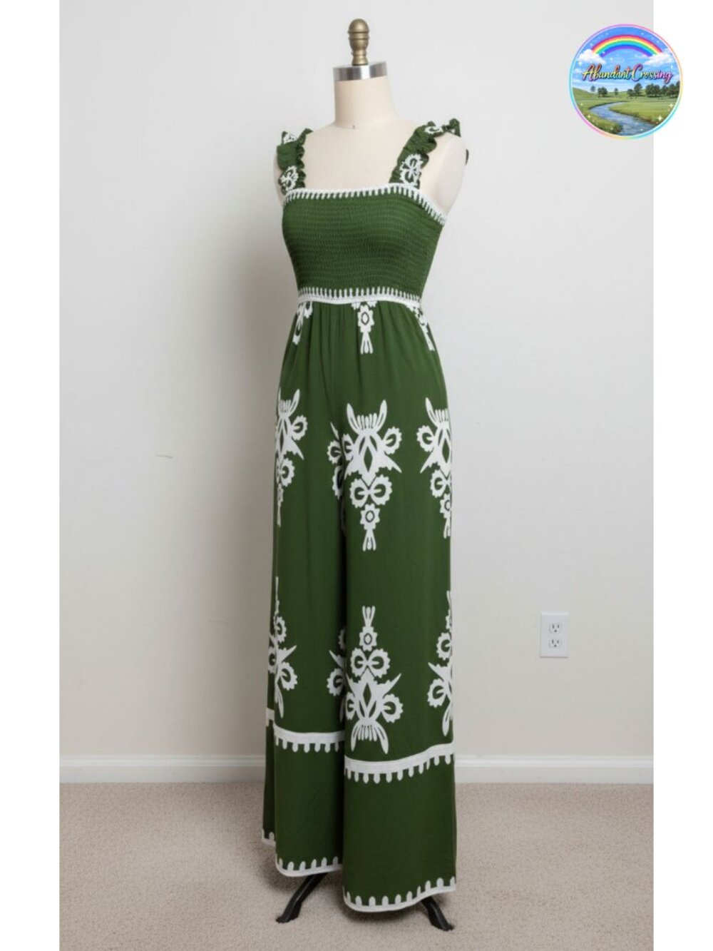 PRETTYGARDEN Womens Jumpsuit Casual One Piece Boho Summer Outfit 2 Pockets